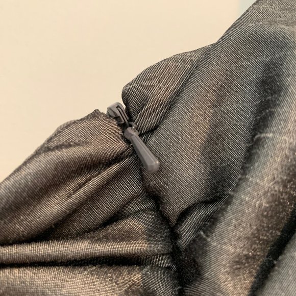 Cachet Grey Off the Shoulder Dress - Picture 6 of 7